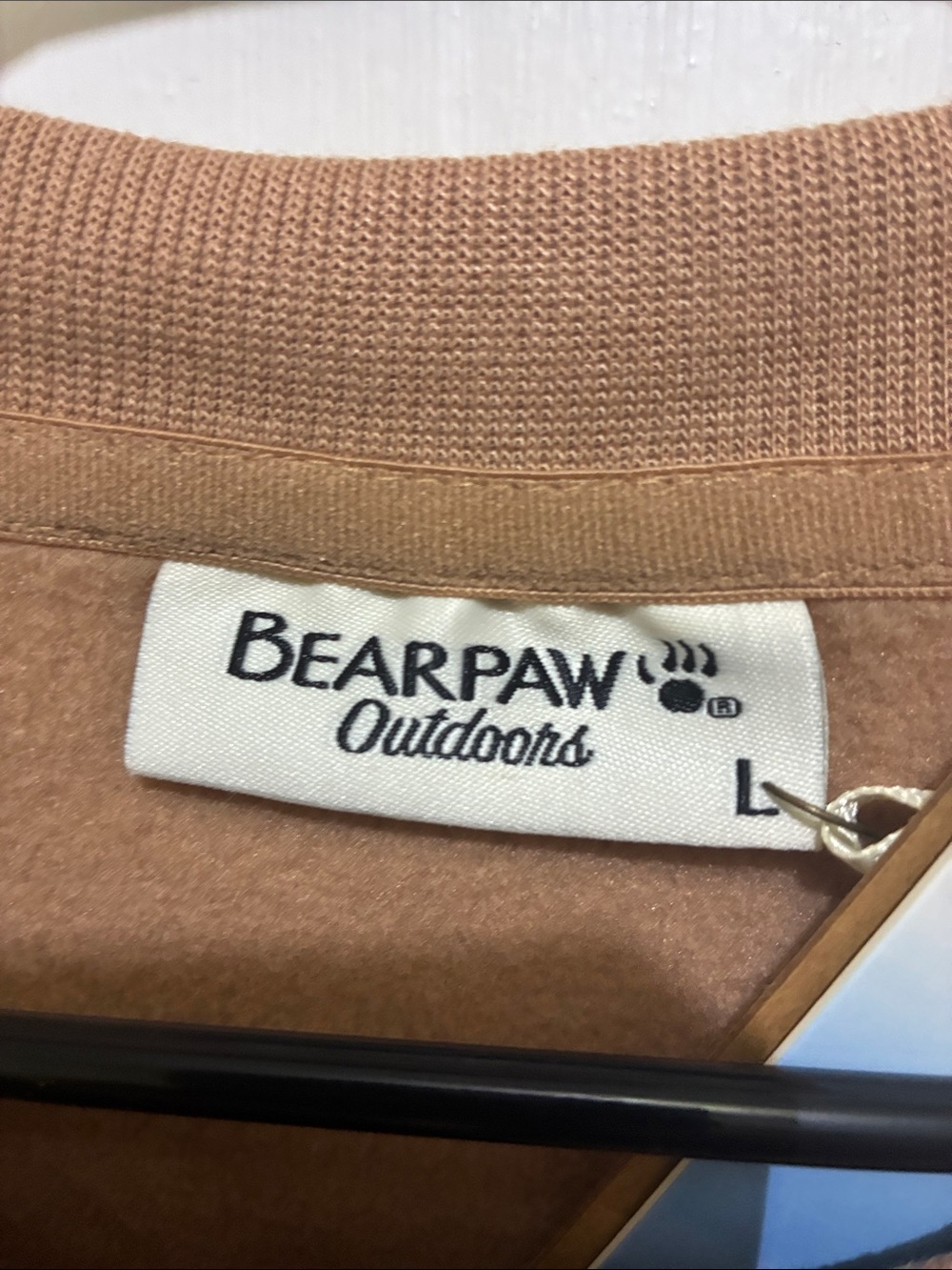 BearPaw Brown Crewneck Sweatshirt with Yellow, Blue & Pink Graphic - Picture 2 of 5